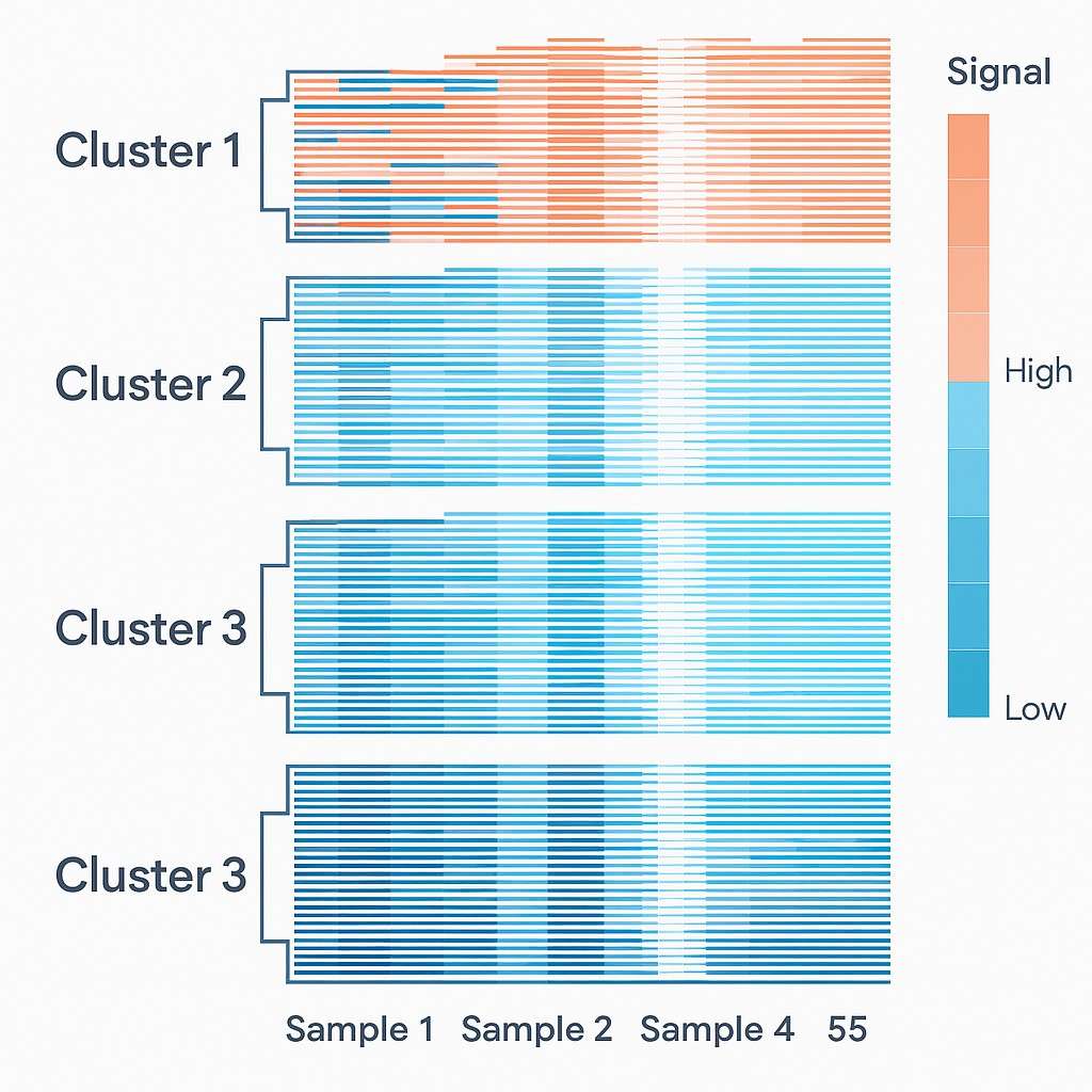 Multi-omics heatmap:It shows the correlation between CLIP-seq signal intensities and other omics data