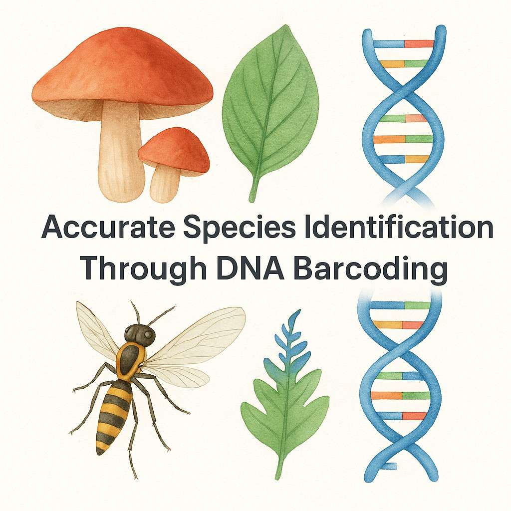 Accurate Species ldentification
Through DNA Barcoding