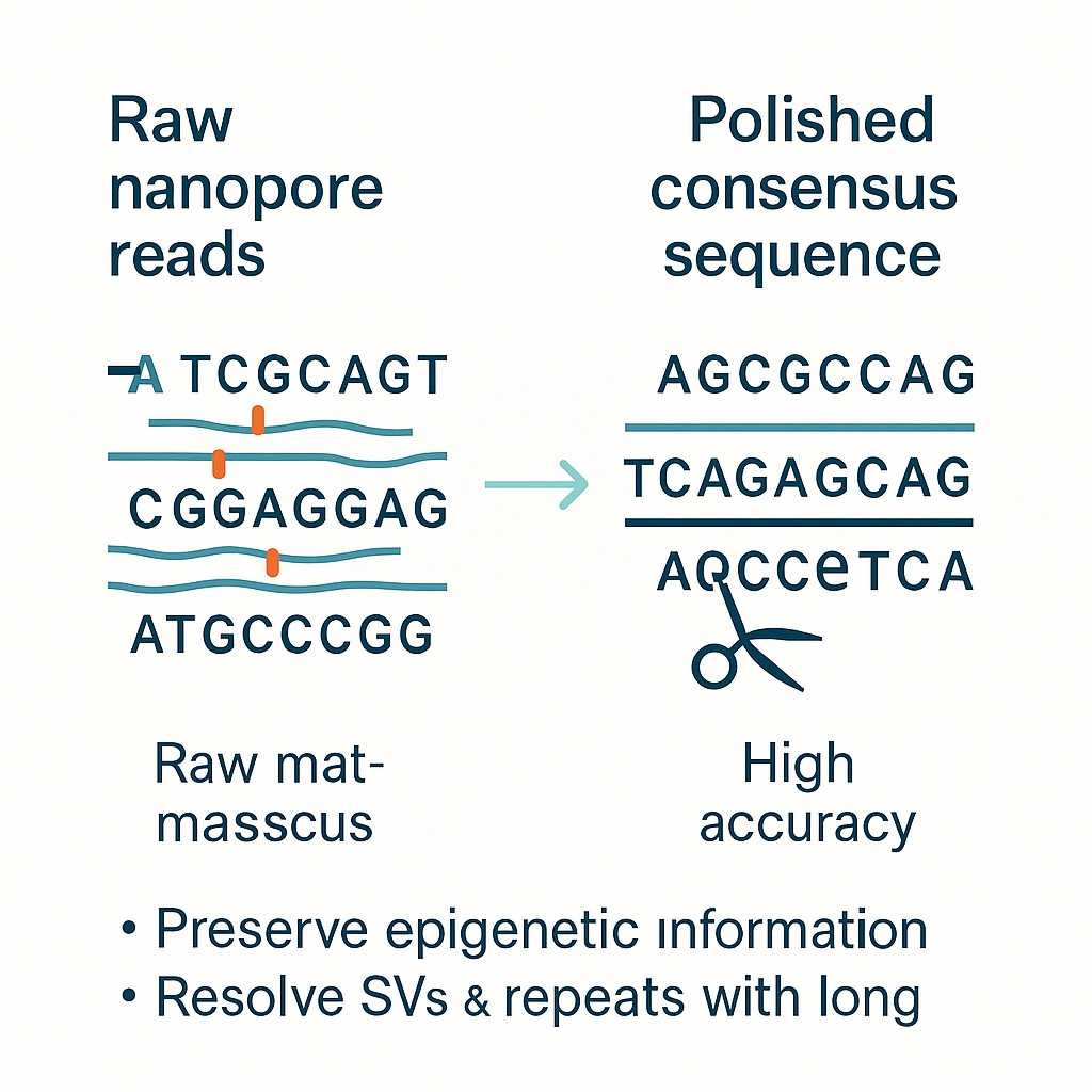 Consensus accuracy in nanopore targeted sequencing variant detection