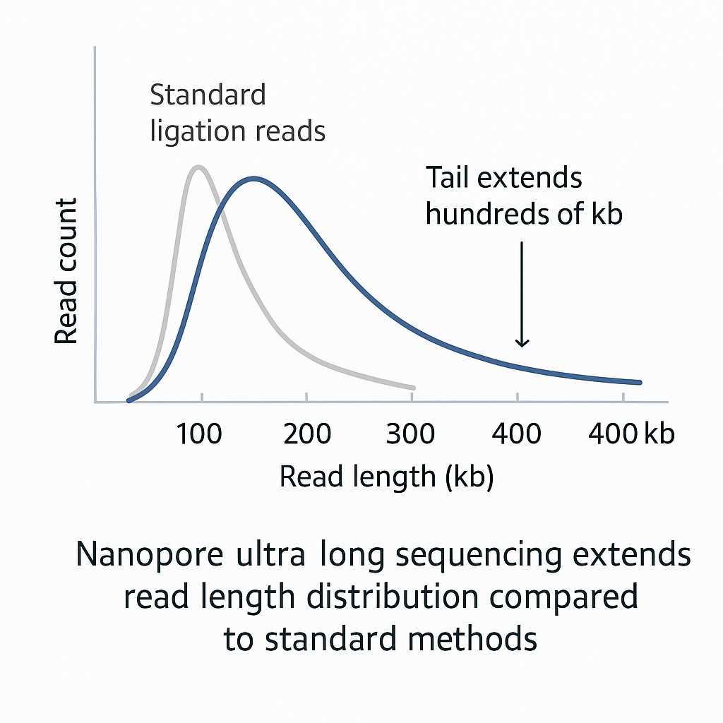Optimised ultra long sequencing delivers plant T2T assemblies with read length N50 up to 440 kb.